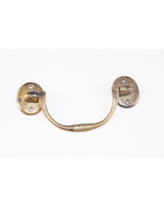 Griff, quer, patiniert, Beschläge, Messing, 4.5 cm, 10 cm