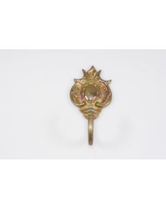 Haken, Beschläge, Messing, 10.5 cm, 4.5 cm