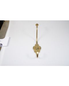 Hut Mantelhaken, Beschläge, Messing, 20.5 cm, 5 cm