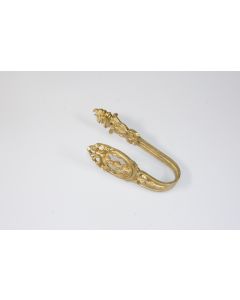 Vorhangrückhalter, Beschläge, Messing, 15 cm, 4.5 cm