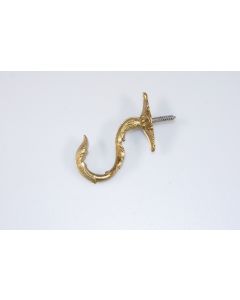 Haken, Beschläge, Messing, 4.7 cm, 2 cm