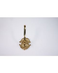 Haken, Beschläge, Messing, 9 cm, 5.5 cm