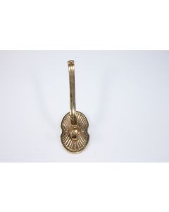 Mantelhaken, Beschläge, Messing, 14 cm, 5 cm