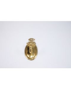 Haken, Beschläge, Messing, 11.5 cm, 6 cm