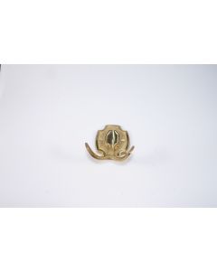 Mantelhaken, Beschläge, Messing, 7 cm, 7 cm
