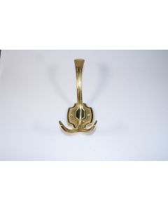 Hut Mantelhaken, Beschläge, Messing, 17 cm, 7 cm