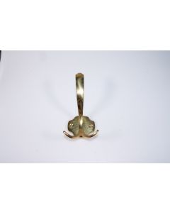 Hut Mantelhaken, Beschläge, Messing, 14 cm, 6.5 cm