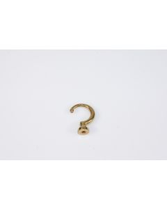 Haken, Beschläge, Messing, 3.5 cm, 1 cm