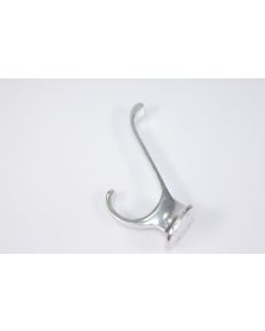 Haken, Beschläge, Aluminium, 4 cm, 3.5 cm