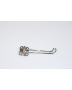 Haken, Beschläge, Nickel, 10 cm, 3 cm