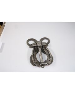 Türklopfer Hufeisen, Beschläge, Eisen, 20 cm, 16 cm