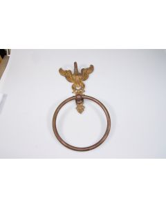 Handtuchhalter, Beschläge, Messing, 18 cm, 12 cm
