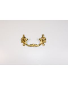 Griff, poliert, Beschläge, Messing, 8 cm, 15 cm