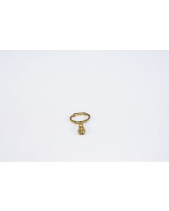 Schlüsselreide, Beschläge, Messing, 2.5 cm, 2 cm