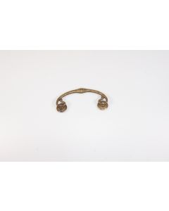 Griff, poliert, Beschläge, Messing, 5.5 cm, 12 cm