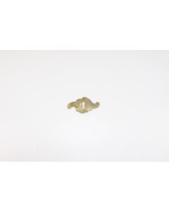 Schild, quer, poliert, Beschläge, Messing, 4 cm, 7.5 cm