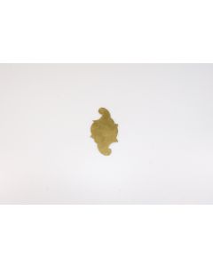 Schild, hoch, poliert, Beschläge, Messing, 9.5 cm, 5.5 cm