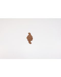 Schild, hoch, rostig, Beschläge, Eisen, 7.5 cm, 4 cm