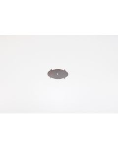 Rosette, quer, Beschläge, Eisen, 3.5 cm, 7 cm