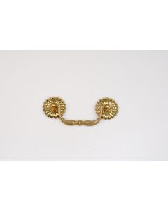 Griff, poliert, Beschläge, Messing, 6 cm, 14.5 cm