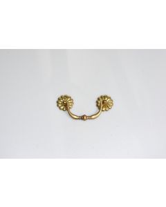 Griff, poliert, Beschläge, Messing, 5 cm, 11 cm