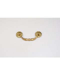 Griff, poliert, Beschläge, Messing, 4.5 cm, 12 cm