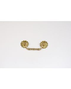 Griff, poliert, Beschläge, Messing, 3.5 cm, 9.5 cm