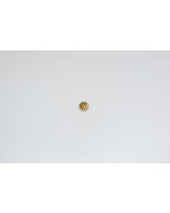 Zierelement, rund, poliert, Beschläge, Messing, 2 cm, 2 cm