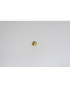 Zierelement, rund, poliert, Beschläge, Messing, 2.5 cm, 2.5 cm