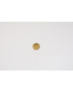 Zierelement, rund, poliert, Beschläge, Messing, 3.5 cm, 3.5 cm