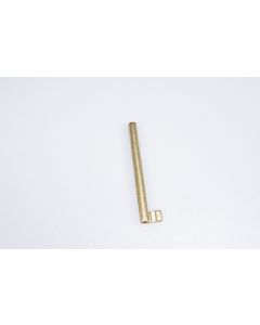Schlüsselhalm, Beschläge, Messing, 7 cm, 0,9 cm Bartlänge uni