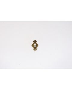 Schild, hoch, poliert, Beschläge, Messing, 5 cm, 3 cm