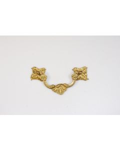 Griff, poliert, Beschläge, Messing, 8 cm, 15 cm
