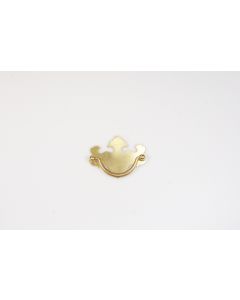 Griff, quer, poliert, Beschläge, Messing, 6 cm, 7 cm
