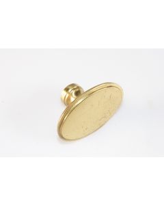 Knopf, quer, poliert, Beschläge, Messing, 3.5 cm, 5 cm