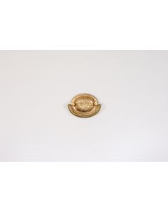 Griff, quer, poliert, Beschläge, Messing, 5 cm, 6 cm