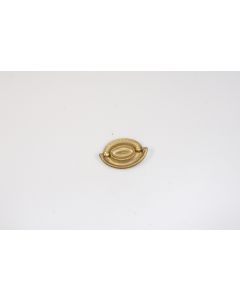 Griff, quer, matt, Beschläge, Messing, 4.5 cm, 6 cm