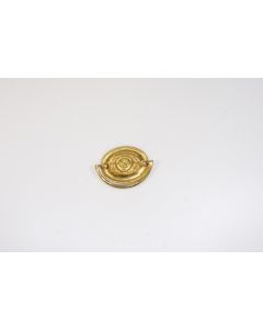 Griff, quer, poliert, Beschläge, Messing, 5 cm, 6.5 cm