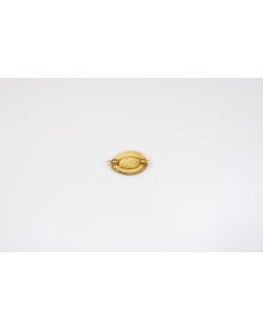 Griff, quer, poliert, Beschläge, Messing, 3.5 cm, 5 cm