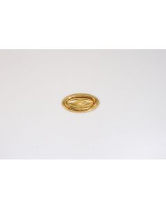 Griff, quer, poliert, Beschläge, Messing, 4.5 cm, 8 cm