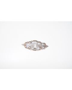 Schild, quer, Beschläge, Eisen, 4 cm, 11 cm