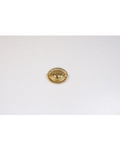 Griff, quer, poliert, Beschläge, Messing, 5 cm, 6 cm