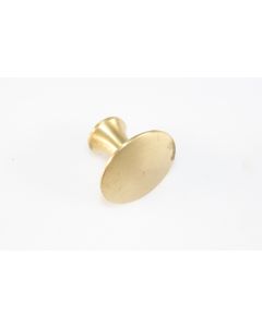Knopf, rund, poliert, Beschläge, Messing, 3.5 cm, 3.5 cm