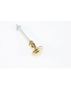 Knopf, rund, poliert, Beschläge, Messing, 2 cm, 2 cm