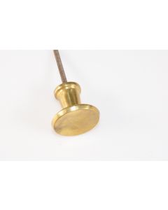 Knopf, rund, poliert, Beschläge, Messing, 3.5 cm, 3.5 cm