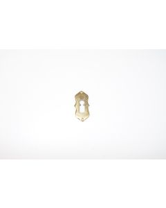 Schild, hoch, poliert, Beschläge, Messing, 5 cm, 2.5 cm