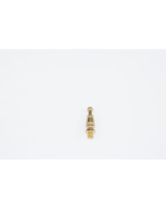 Ziereichel, Beschläge, Messing, 3.5 cm, für Rollendurchmesser 10mm