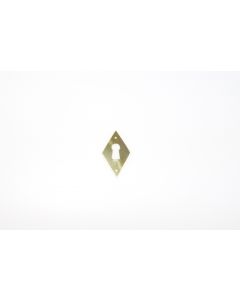 Schild, hoch, poliert, Beschläge, Messing, 5.5 cm, 3 cm