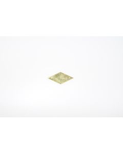 Schild, quer, poliert, Beschläge, Messing, 2.5 cm, 5.5 cm