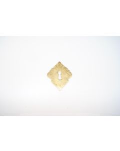 Schild, hoch, poliert, Beschläge, Messing, 8 cm, 6.5 cm